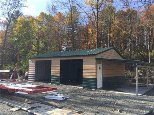 carport metal building image